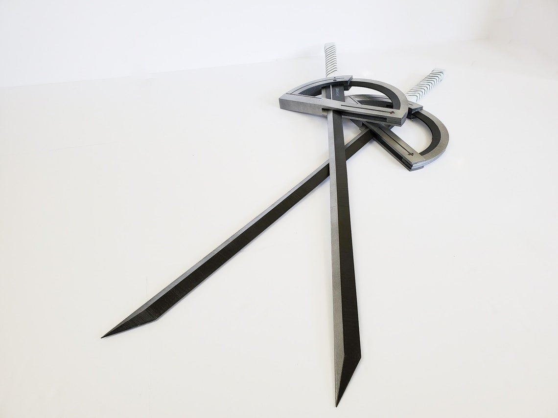 Arknights Lappland Dual Swords Prop Kit